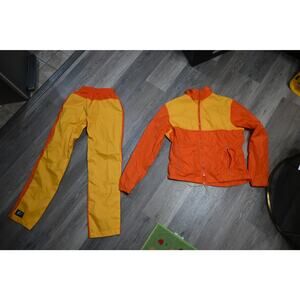 Vintage Gore-Tex Colorblock Jacket & Pants Set Orange Yellow Men’s Medium